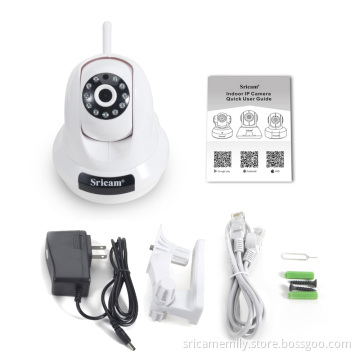 Sricam SP018 IEEE 820.11 b/g/n Wireless Wifi Two Way Audio Memory Indoor PT IP Camera